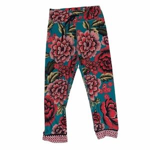 Rare The Upside sz 6 floral crop leggings